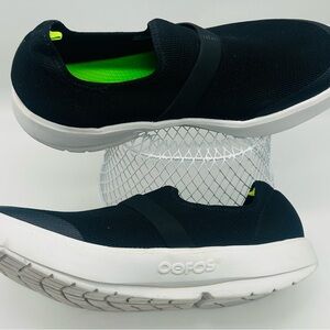 OOFOS Men's Black Slip-On Shoes